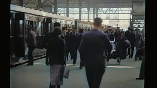 A Day in London 1930s in color