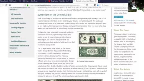 Federal Reserve Freemasonry and the Dollar