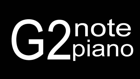 G2 Piano Note