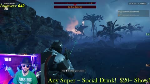 I SUCK At This Game! Lets Save The World! Helldivers 2! Late Night Gaming With The Common Nerd