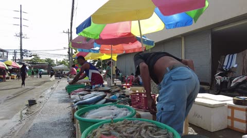Public Wet Market in Philippines