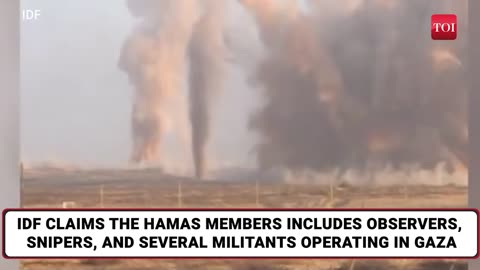 Hamas' Al-Qassam Brigades, Al-Quds Fighters Rain Fire On IDF; Dramatic Video Out _ '20 Gunmen