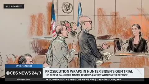 Hunter Biden's daughter Naomi testifies in federal gun trial CBS News