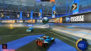 First time playing Rocket league