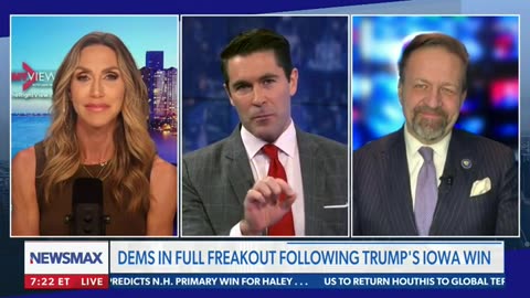 Dems in Full Freakout Following Trump's Historic Iowa Win. Seb Gorka with Lara Trump & Rob Schmitt