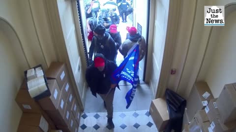 J6 Unmasked: Security footage confirms Senate door opened, allowing 300 to enter Capitol freely