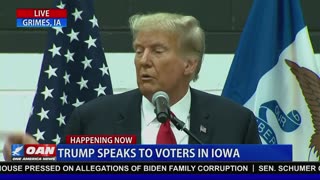 Trump Spars With Voter Who Blamed Him For Deaths From COVID Vaccines