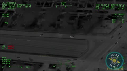 Trooper 2 follows a vehicle who fled from police and helps with the arrest