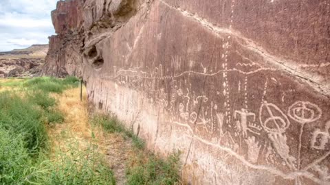 Prehistoric Native American petroglyph site hit by graffiti attack
