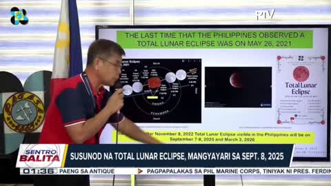 ‘Blood Moon,' masisilayan mamaya; susunod na total lunar eclipse, mangyayari sa Sept. 8, 2025