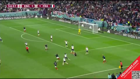 World Cup 2022 - England 1-2 France