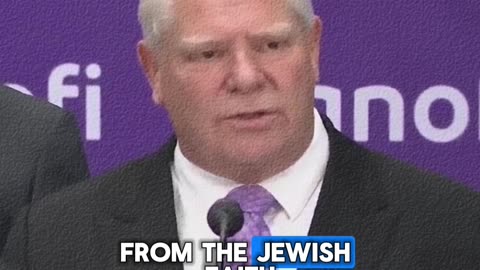 Doug Ford Says "Don't Come"