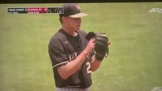 Wake Forest vs Florida State - Seth Keener - 3rd inning 2Ks and fly out