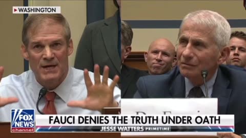 Fauci gets a grilling big time.