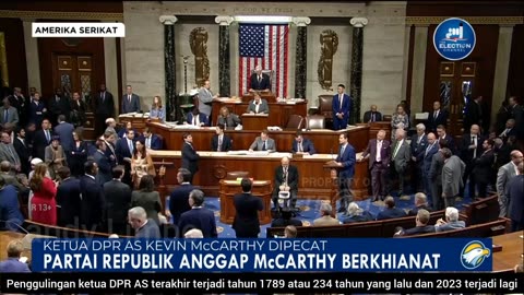 Penggulingan Ketua DPR AS Terjadi Setelah 234 Tahun | Kevin McCarthy Turun Dari Jabatannya