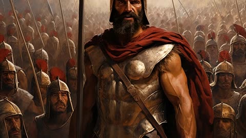 Themistocles Tells His Story Fighting off the Persian Army