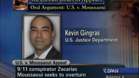 United States vs Zacarias Moussaoui First Oral Argument