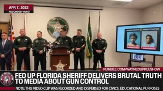 Sheriff Puts Media In Their Place Over Gun Control Outcry