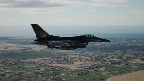 Going Multirole over the Middle East with the F16 in Virtual Reality