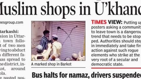 Hoşgörüsüzlük ve Korku: Uttarakhand'da Hedef Alınan Müslüman Dükkan Sahipleri