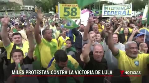 PROTESTAS PRO-BOLSONARO: El presidente del TRIBUNAL ELECTORAL ordena despejar VÍAS COLAPSADAS | RTVE