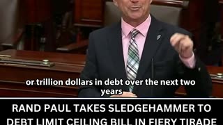Rand Paul is the voice of reason in the Debt Ceiling Debate.