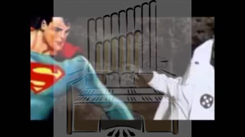 I Did Not Add the Organ Music to This Perfect Clip From Superman Vs. The Clan of the Fiery Cross