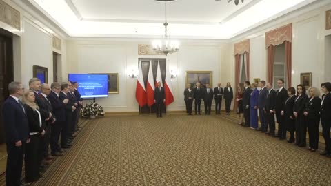 Uroczystość powołania przez Prezydenta RP przedstawicieli rządu w skład Rady Dialogu Społecznego