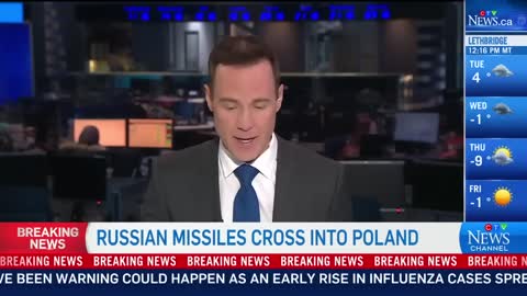 Two people dead after Russian missiles cross into Poland : U.S. Officials