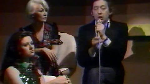 Serge Gainsbourg - Je Suis Venu Te Dire Que Je M'En Vais = Live Music Video Taratata 1974