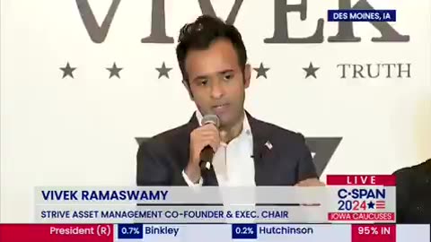 BREAKING: Republican Vivek Ramaswamy has dropped out of the race and has endorsed Donald Trump.