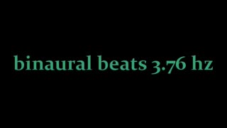 binaural beats 3 76 hz