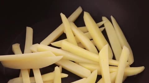 Crispy fries recipe