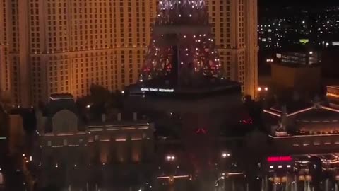 Looking out from the Bellagio Las Vegas 🤩