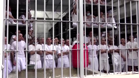 A look inside El Salvador's mega-prison