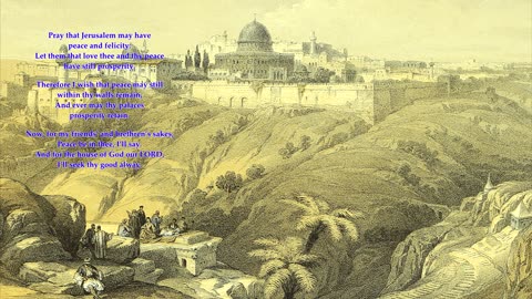 Psalm 122 "I joyed when to the house of GOD, go up, they said to me." To: St Paul. Scottish Psalter