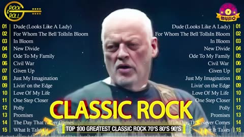 Aerosmith, GNR , Bon Jovi, Queen,AC/DC, Scorpions, Nirvana 🔥 Best Classic Rock Of 70 80s 90s