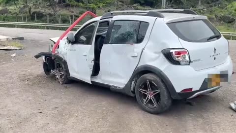 Video accidente en la vía entre San Gil y El Socorro