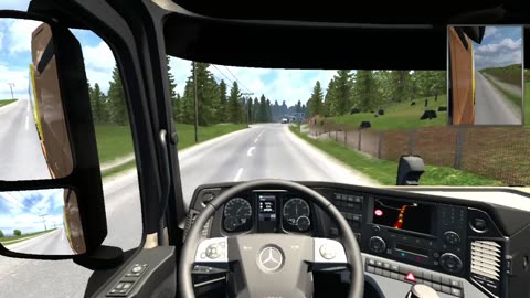 Actually Driving ETS2 510 HP Mercedes - Gaming Bear