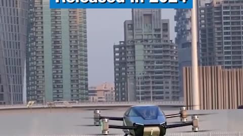 FIRST FLYING CAR READY TO TAKE OFF