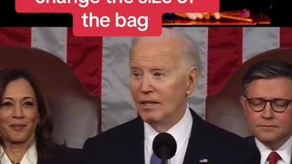 Biden talking about Snacks 🤡