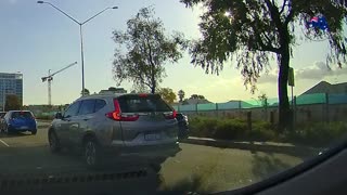 I wish i had this dangerous driver better on camera