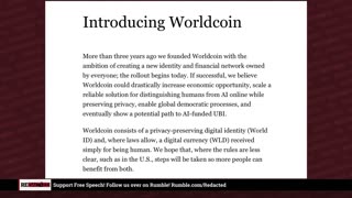 Scan your EYEBALL, get free money! Meet Worldcoin this is how they will control us | Redacted