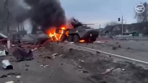 Russian military equipment at the parade and in battle