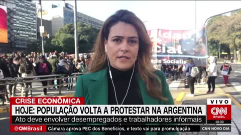 População volta a protestar na Argentina | NOVO DIA