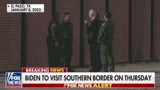 Biden to visit Southern border on Thursday