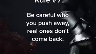 Rule #7