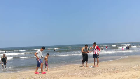 Military Summer Beach In Ras El Bar