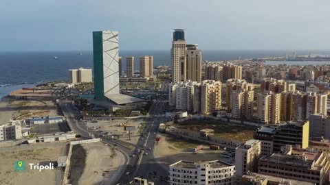 Tripoli, Libya |Drone, Aerial View and Time Lapse Video