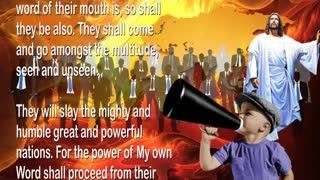 The Power of the Words My Sons shall speak in the Day of the Lord 🎺 Trumpet Call of God